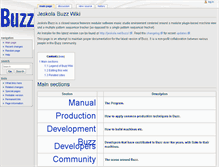 Tablet Screenshot of buzzwiki.robotplanet.dk